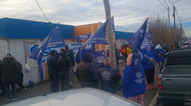 ATE Río Grande manifestó frente a la Delegación del Ministerio de Trabajo