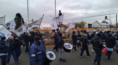 La UOM se manifestó en el marco de la jornada nacional de protesta