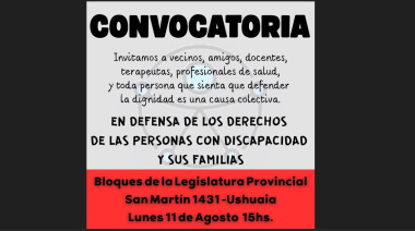 El lunes se manifestarán frente a los bloques legislativos