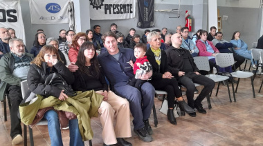 Realizaron emotivo homenaje a Ricardo Zárate en la UOM Río Grande