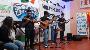 Desbordó de arte y militancia el ex Dionisio Teatro