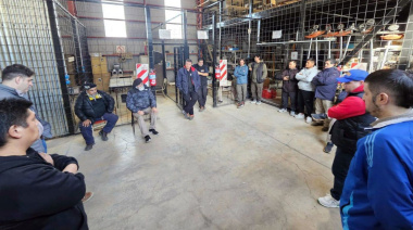 Trabajadores manifestaron reclamos al Ministerio de Obras Públicas