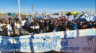 Multitudinarias marchas en la provincia para defender a las universidades públicas