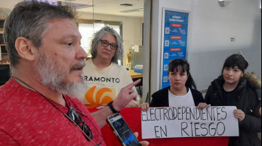Familiares y pacientes electrodependientes se presentaron en la OSEF, pero no fueron atendidos