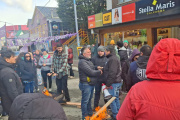Confluyeron manifestaciones de protesta en Casa de Gobierno