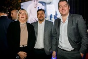 Bertone, Harrington y Pérez, presentes en el lanzamiento de la Fundación Mirgor