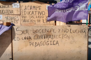 Arrancó el paro docente por 48 horas