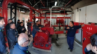 Electrofueguina invirtió en un nuevo sistema contra incendios