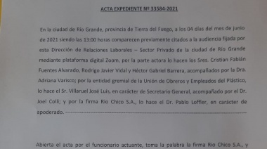 Solo los trabajadores reclamaron su reincorporación