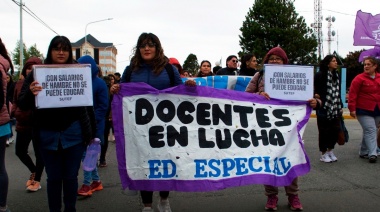 Continúa el plan de lucha docente