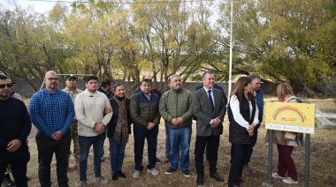 El operativo “RuralEs RENATRE” 2025 comenzó con la inauguración de una plaza de juegos en Santa Cruz