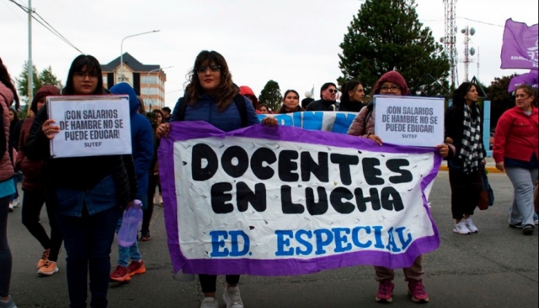 Docentes anunciaron paro provincial y movilización, entre otras medidas para esta semana