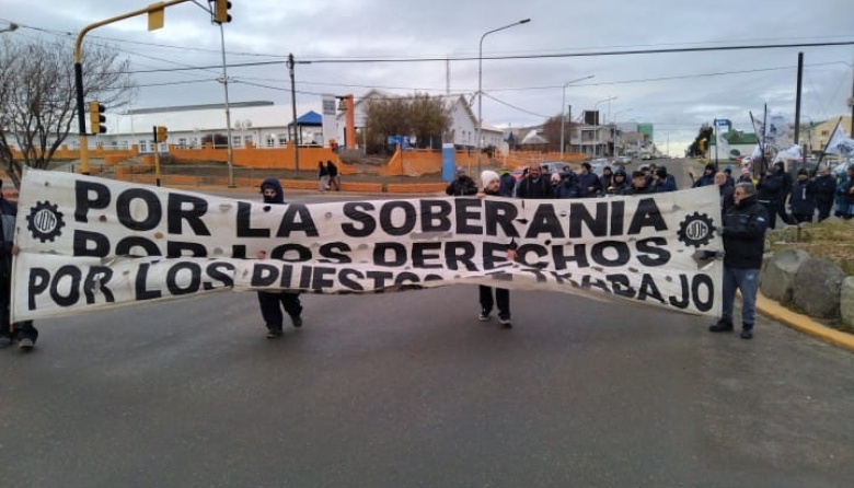 La UOM se manifestó en el marco de la jornada nacional de protesta