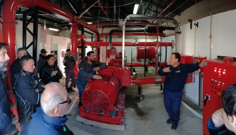 Electrofueguina invirtió en un nuevo sistema contra incendios