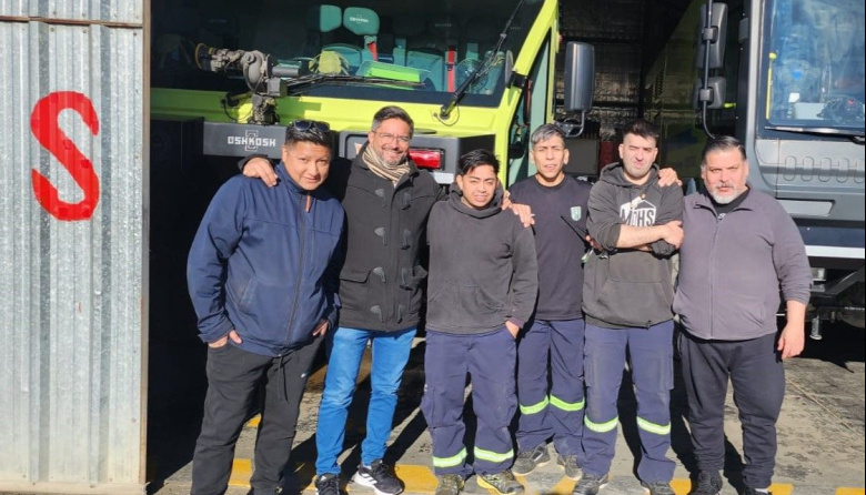 ATE realizó una recorrida por el Aeropuerto de Río Grande
