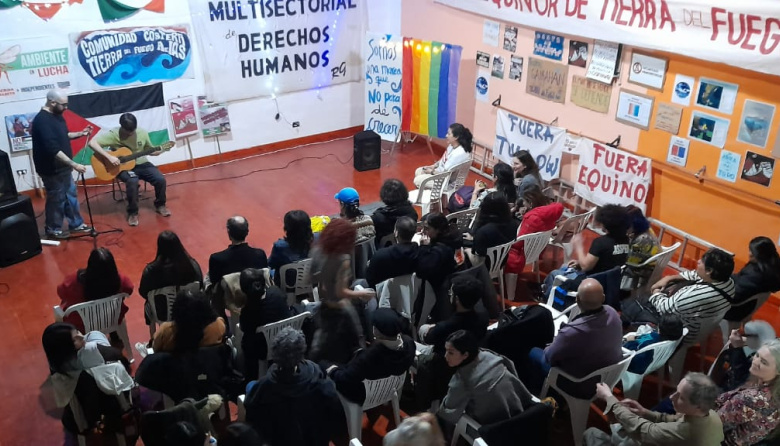 Desbordó de arte y militancia el ex Dionisio Teatro