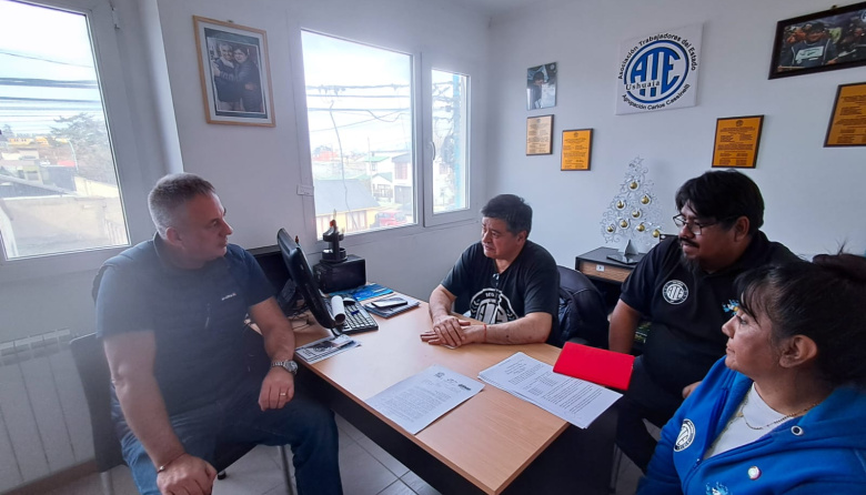 ATE provincial se reunió con Lechman