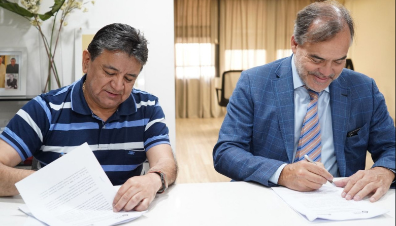 Firmaron convenio para fortalecer la capacitación en seguridad social y trabajo decente rural