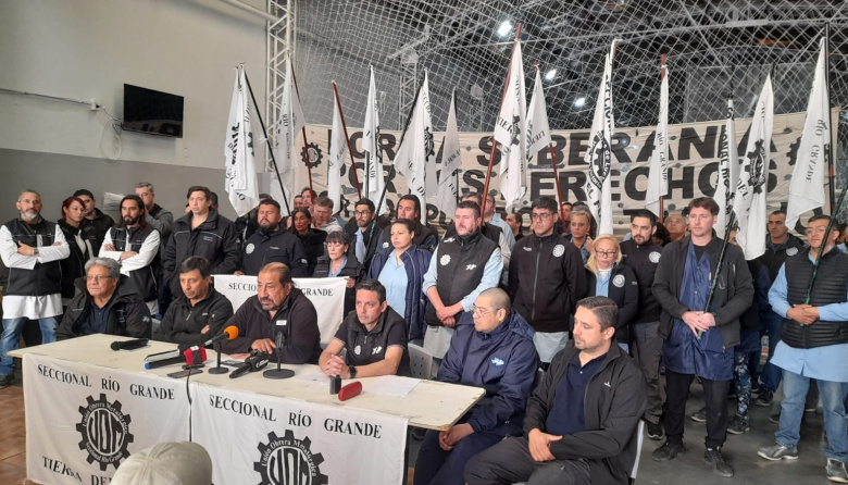 Este miércoles para y se manifiesta la UOM en Río Grande