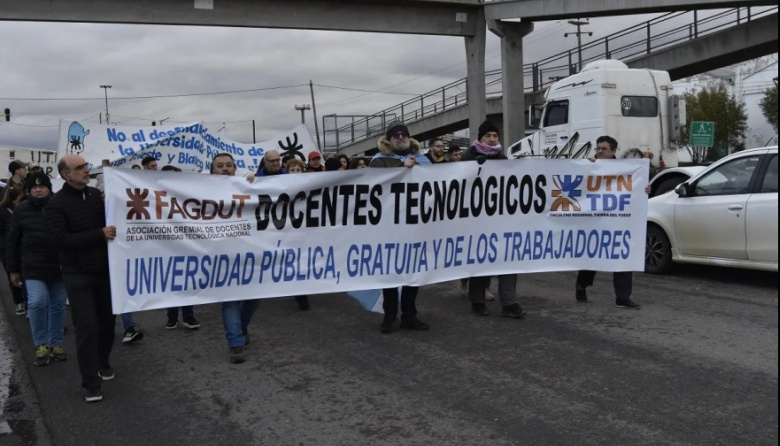 Docentes de la UTN también realizarán paro durante toda la semana