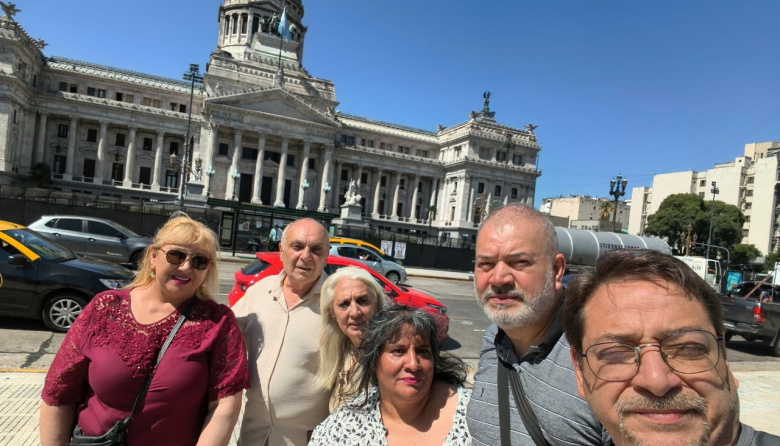 Ex policías territoriales llevaron su reclamo al Congreso