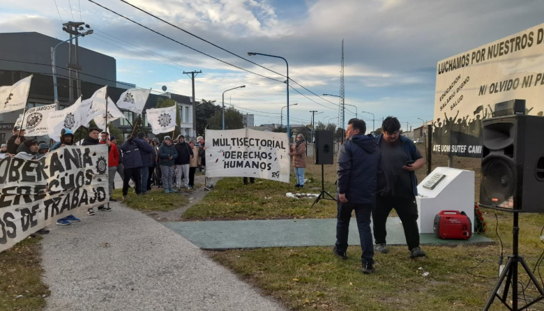 Se recordaron en Río Grande los 31 años del asesinato de Víctor Choque