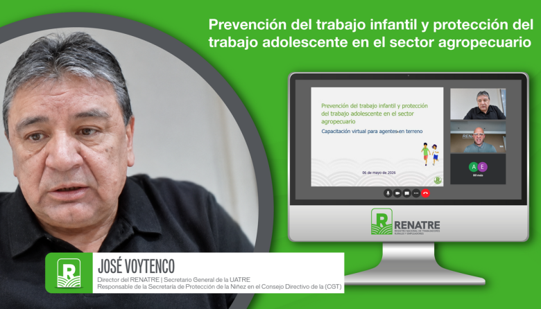 Finalizó capacitación sobre prevención del trabajo infantil y adolescente con la OIT