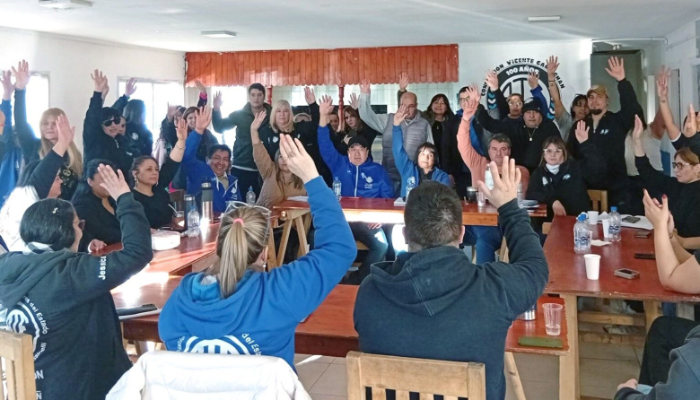 Congreso Extraordinario de ATE Tierra del Fuego se pronunció por la libertad de Carlos Córdoba