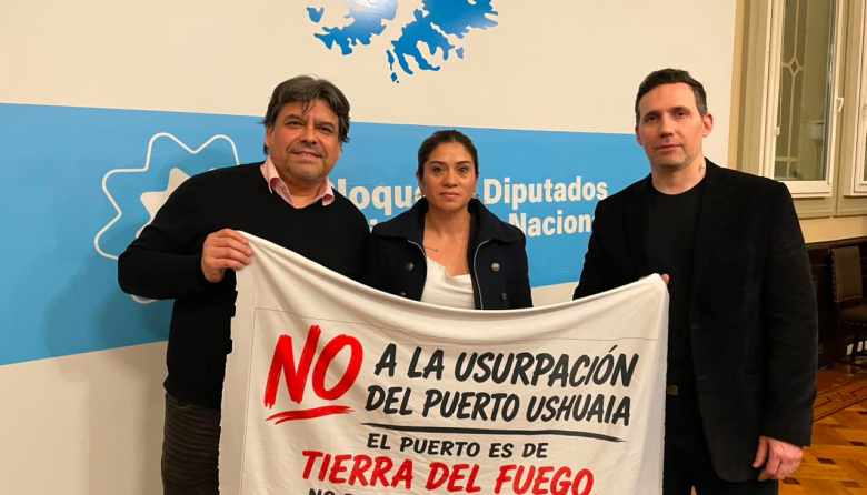 Trabajadores portuarios llevaron a Buenos Aires el reclamo por la recuperación del Puerto de Ushuaia