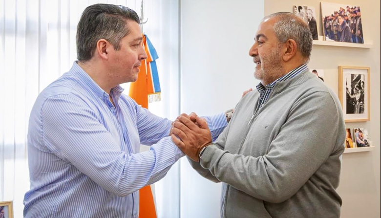 El intendente Perez felicitó a la nueva conducción de la CGT