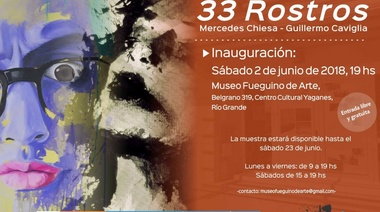 Muestra “33 rostros”