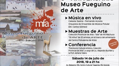 Aniversario del Museo Fueguino de Arte