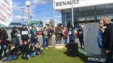 Acto en Río Grande al cumplirse un año del asesinato de Rafael Nahuel