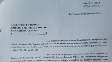 Reclamos por problemas en el edificio de AREF