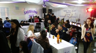 Se realizó el tradicional acto de cierre del año en la Escuela 11