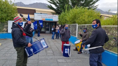 Estatales reclamaron en el Centro Infantil Integrado Amanda Beban