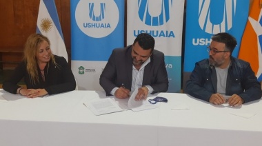 Convenio y Carta de intención para 400 viviendas docentes en Ushuaia
