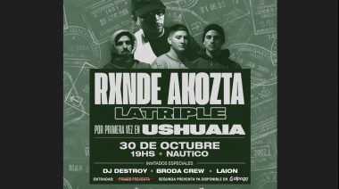 Rap de alto nivel el próximo domingo 30 en Ushuaia
