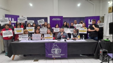 En conferencia de prensa los docentes ratificaron su postura