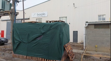 Montaron una carpa frente a Barpla preocupados por la situación de la empresa