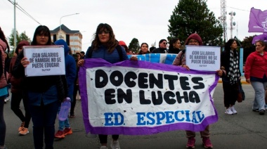Docentes anunciaron paro provincial y movilización, entre otras medidas para esta semana