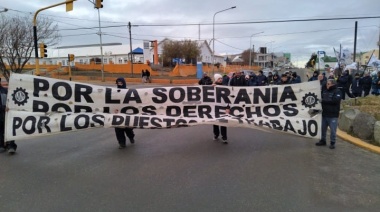 La UOM se manifestó en el marco de la jornada nacional de protesta