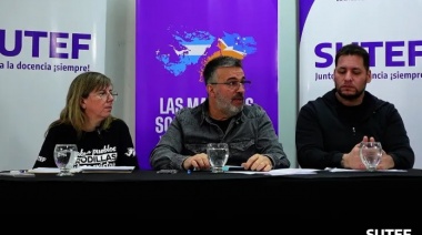 Paro provincial docente en defensa de la OSEF
