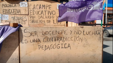 Arrancó el paro docente por 48 horas