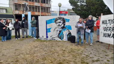 Duro documento de la Multisectorial se leyó en la inauguración del mural de Nora Cortiñas