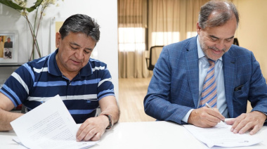 Firmaron convenio para fortalecer la capacitación en seguridad social y trabajo decente rural