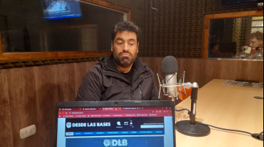 Trabajador de Aires del Sur estuvo en “Desde las Bases” en la previa del 1 de Mayo