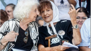 “Compañera luchadora”: la despedida de Estela de Carlotto a Taty Almeida