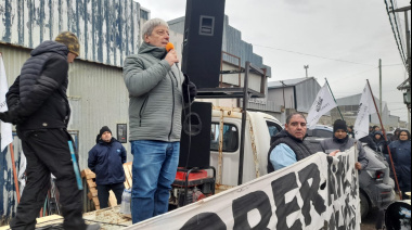 Paró la UOM y hubo acto con la presencia de Furlan