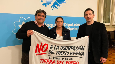 Trabajadores portuarios llevaron a Buenos Aires el reclamo por la recuperación del Puerto de Ushuaia